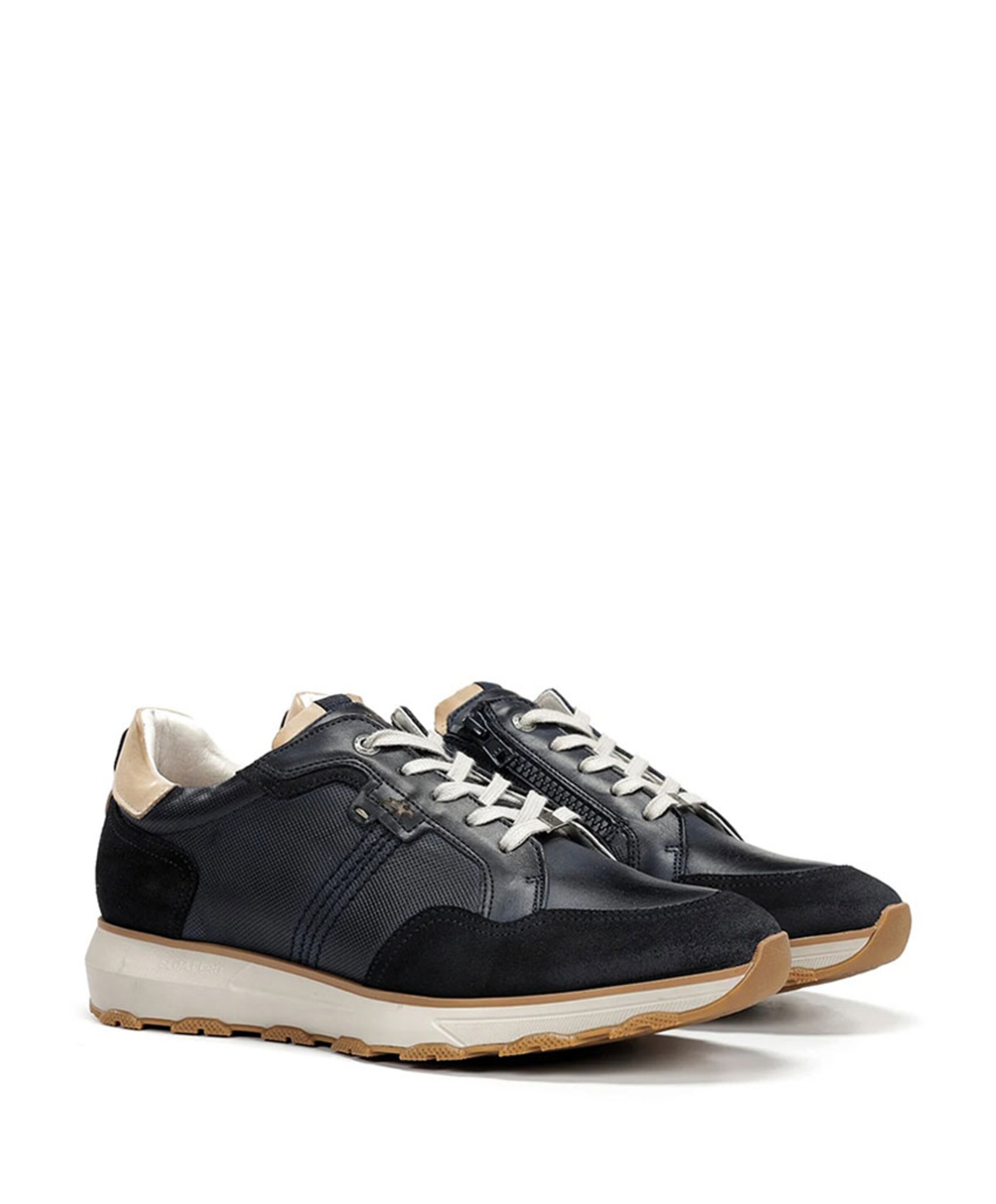 Fluchos heren sneakers blauw
