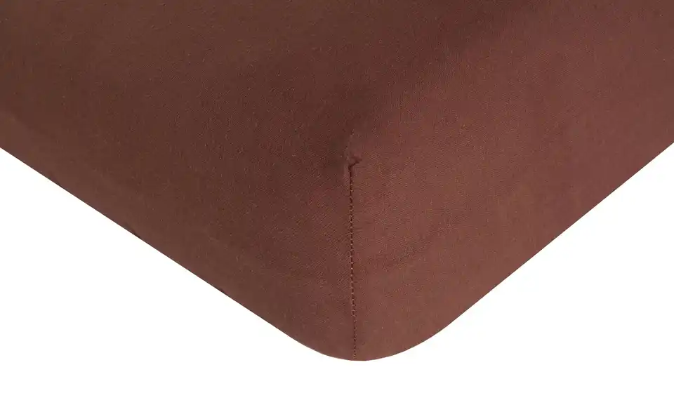 Flanell Spannbetttuch 150 cm Cappuccino