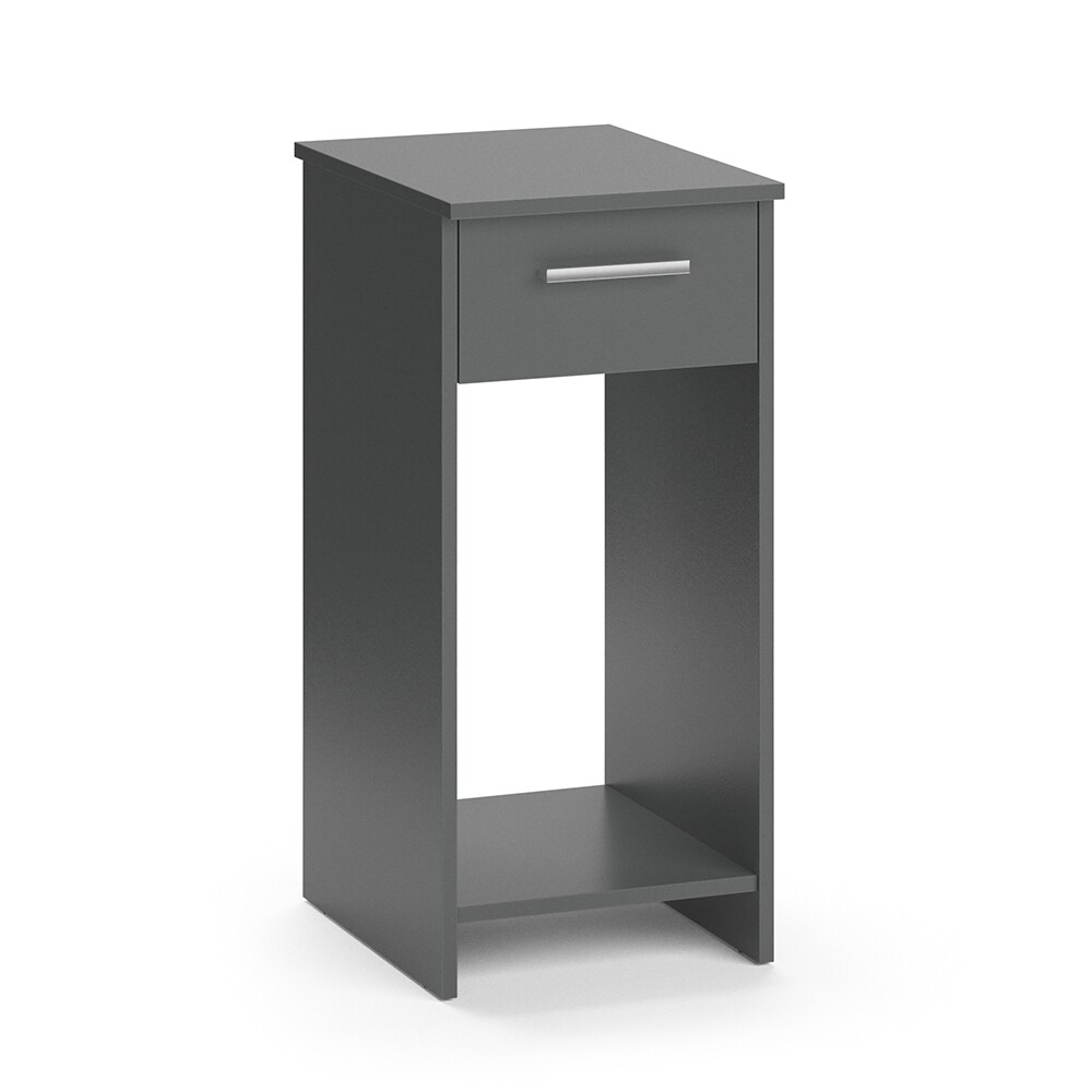 Vicco PC-Schrank Beistellschrank Computerschrank Odin Anthrazit Schublade PC-Fach