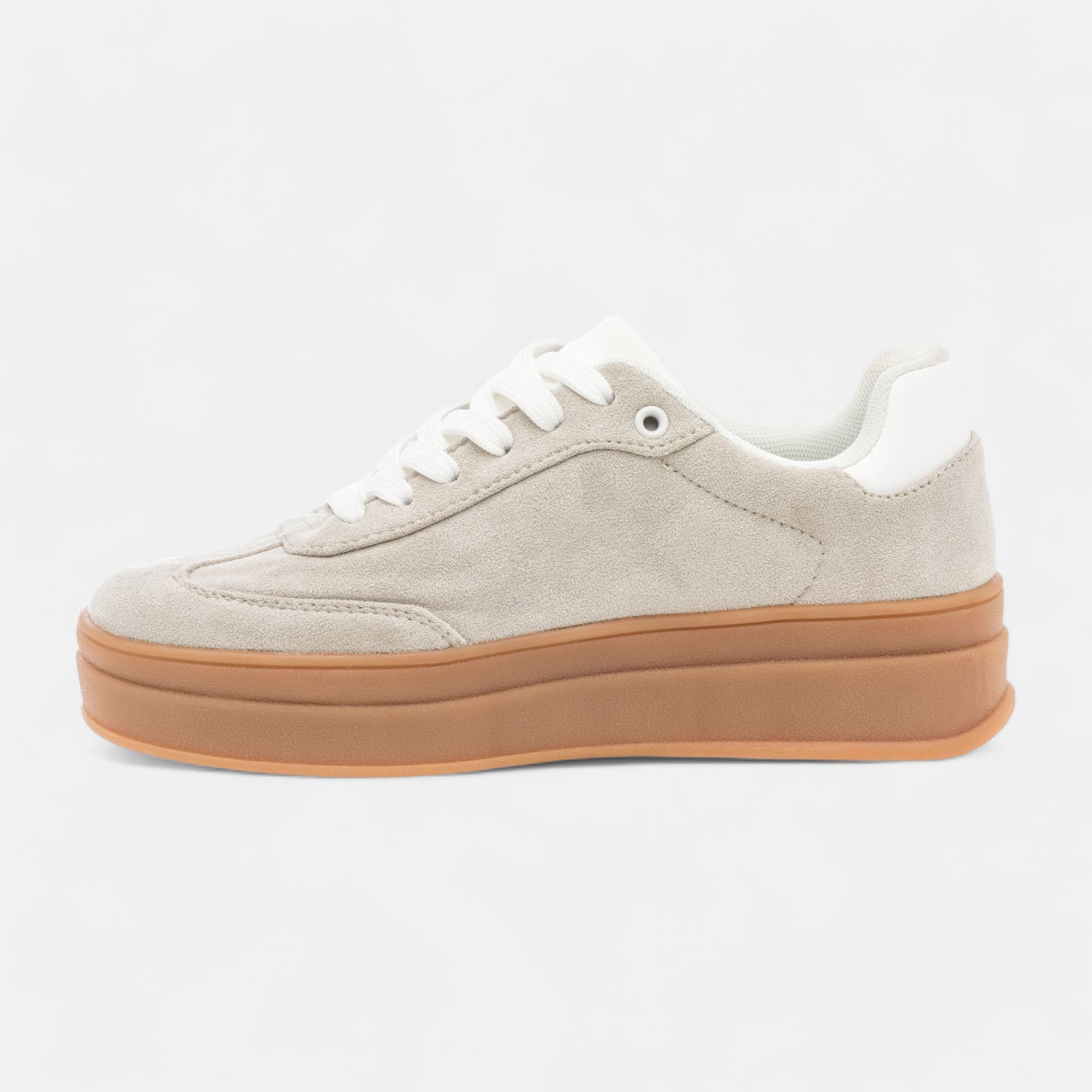 Baskets basses Femme beige