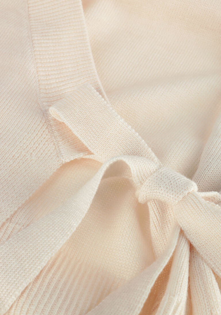 ANOTHER LABEL gebroken wit another label trui nanou cardigan