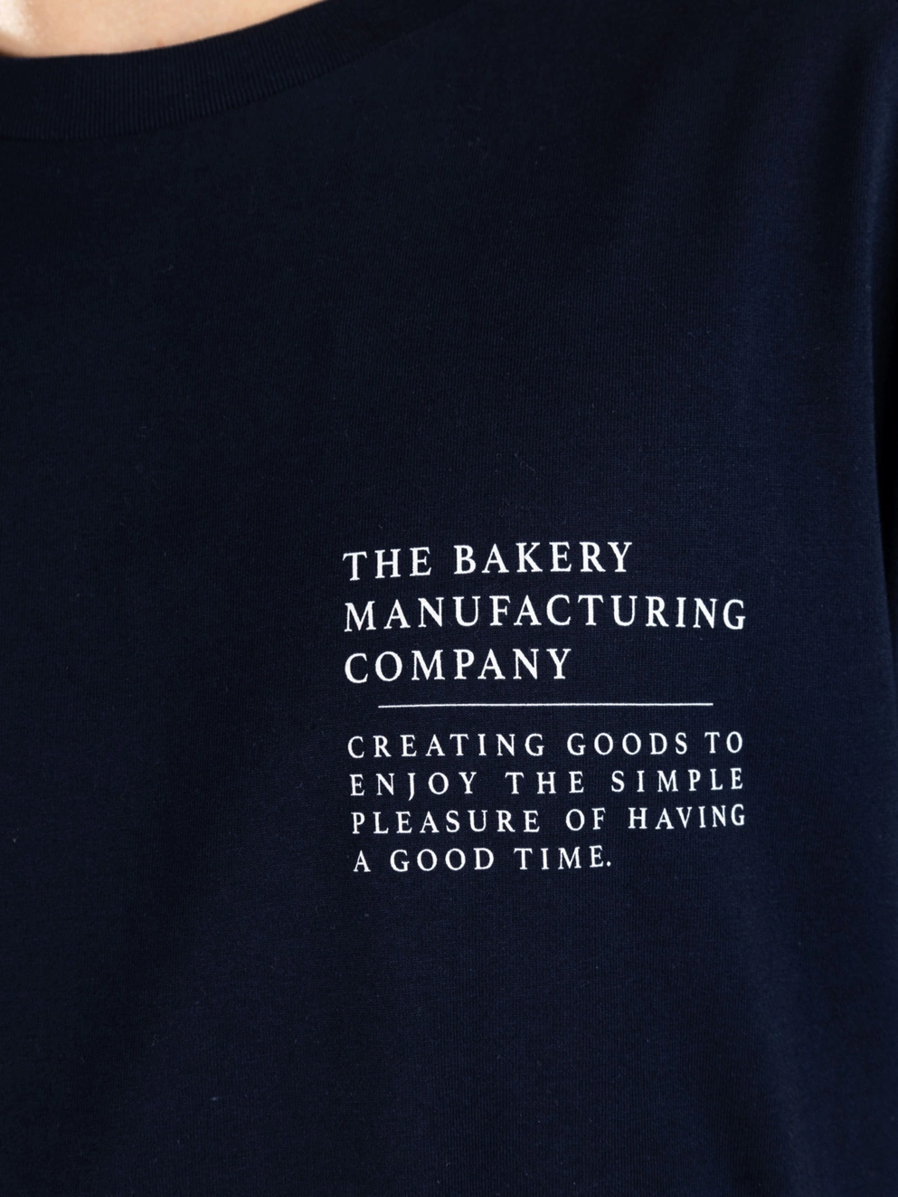 The Bakery Pleasureseum T-Shirt navy