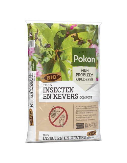 Pokon Bio Tegen Insecten En Kevers Compost - Insectenbestrijding - 20 l