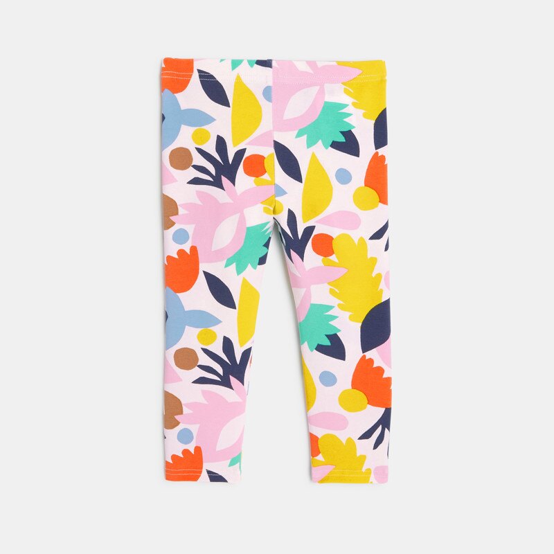 Legging bébé fille multicolore blanc Catimini Blanc