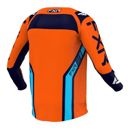 Maillot cross FXR CLUTCH PRO ORANGE/MIDNIGHT ENFANT - Orange