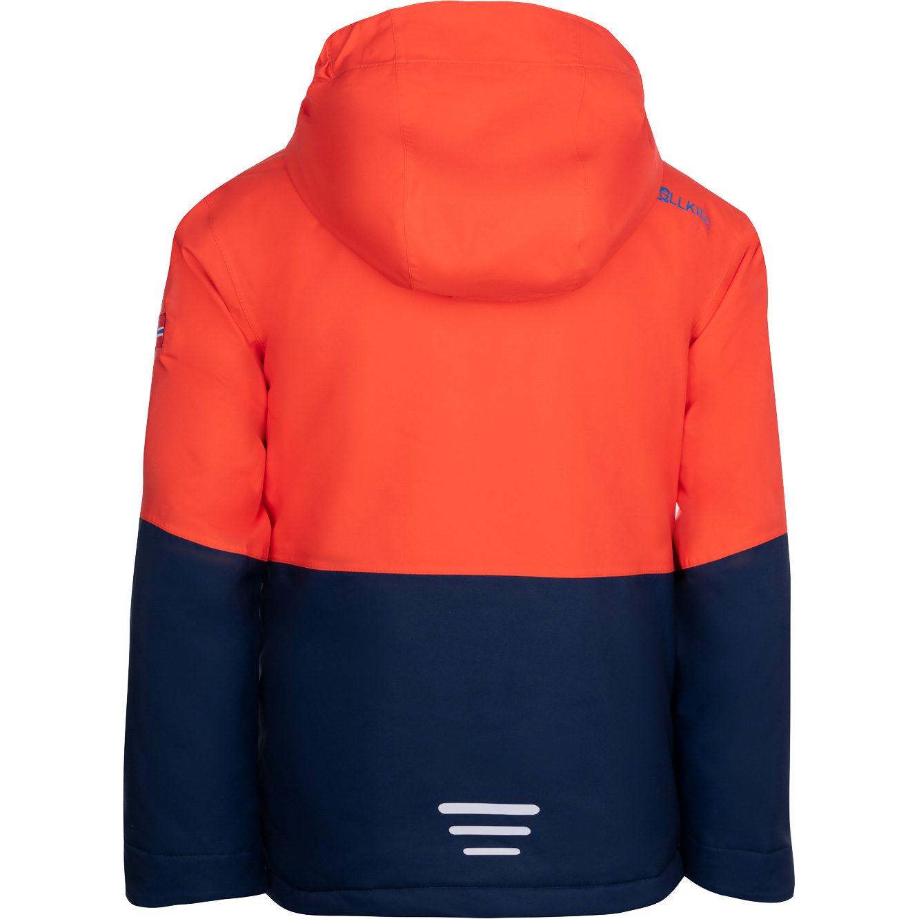 Trollkids Hallingdal Skijacke Kinder flame orange