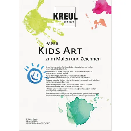 KREUL Paper Kids Art, 160g/m², DIN A3, 10 Blatt