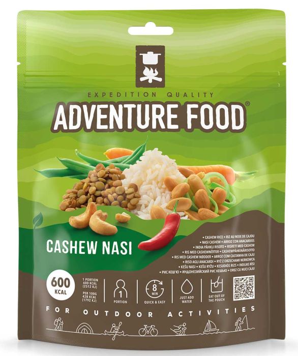 Cashew Nasi vegetarisk måltid