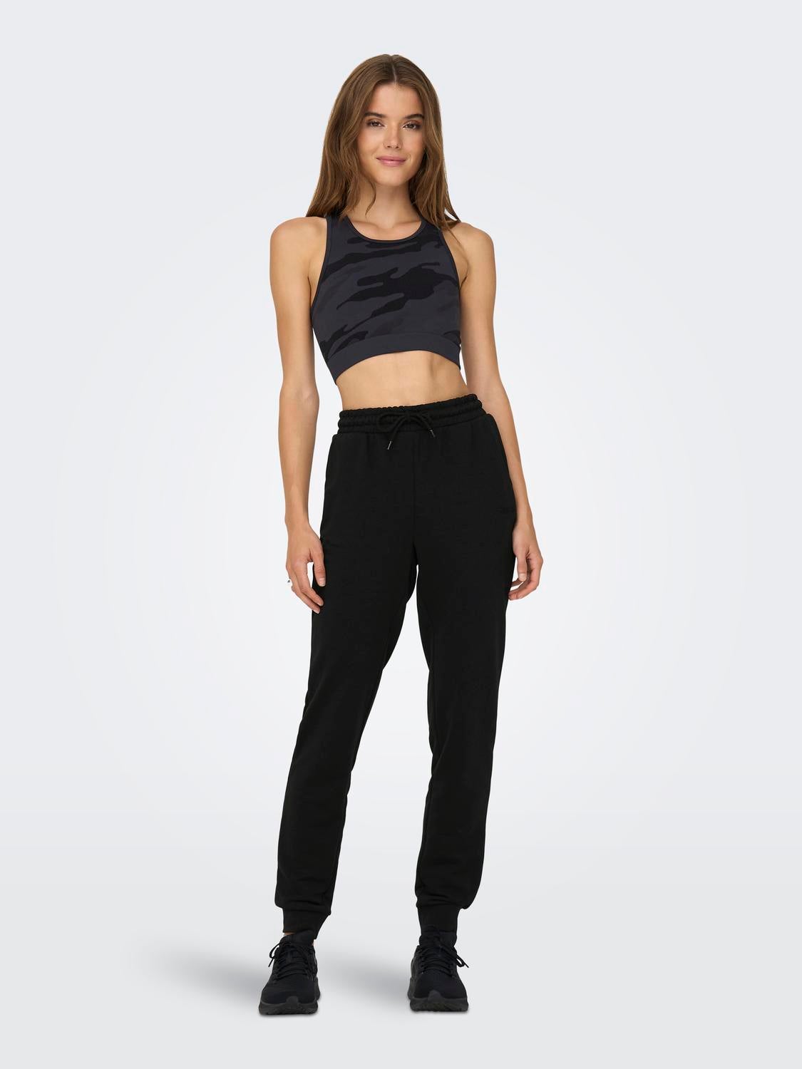 ONPMELINA Mittlere Taille Slim Fit Jogginghose Black