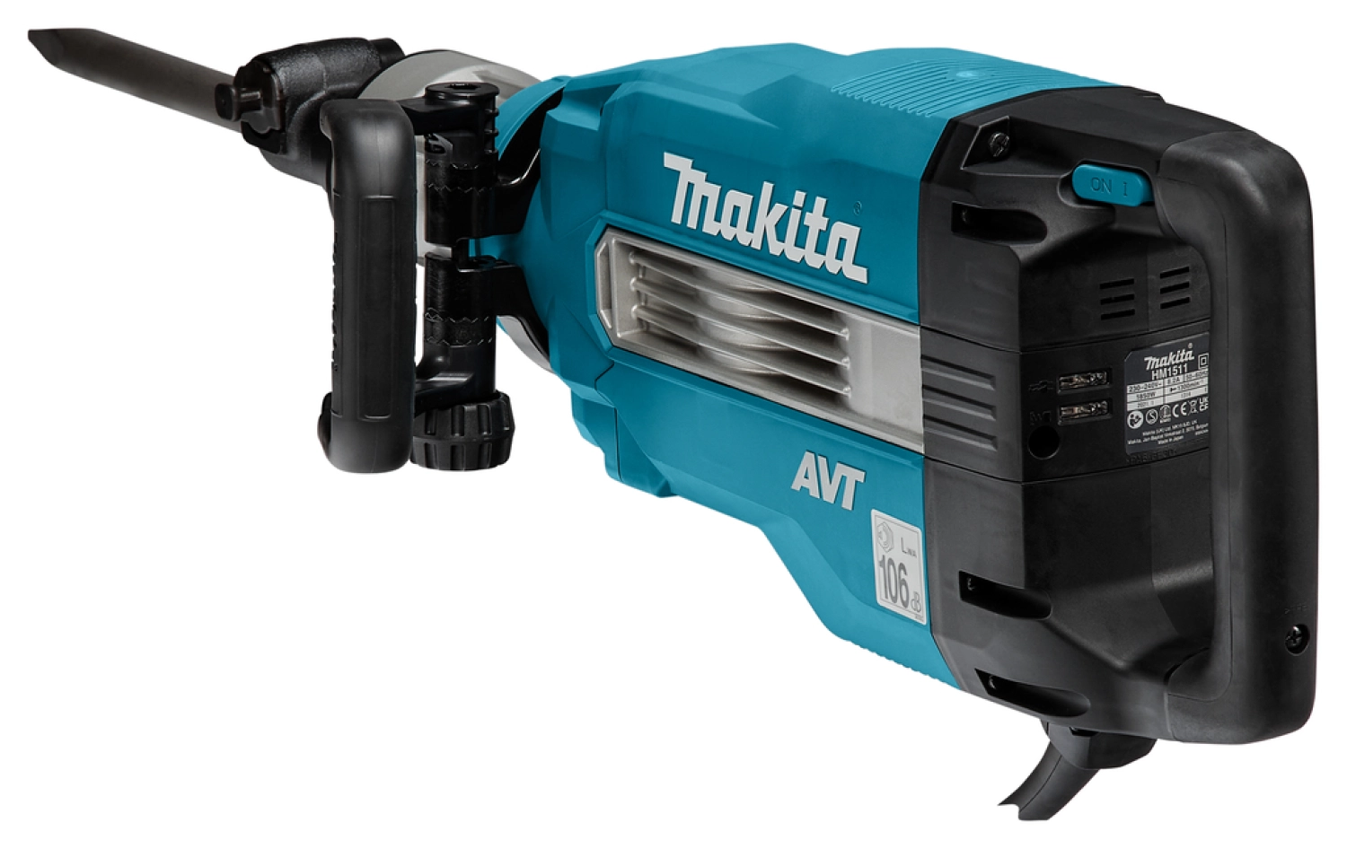 Makita HM1511 SW30 Breekhamer in koffer - 1850W - 48,9J