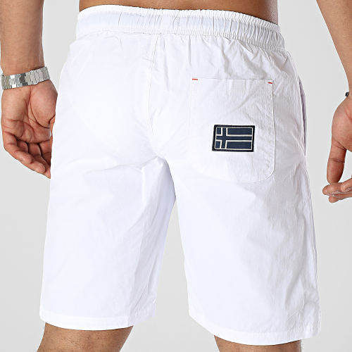 Short De Bain Blanc