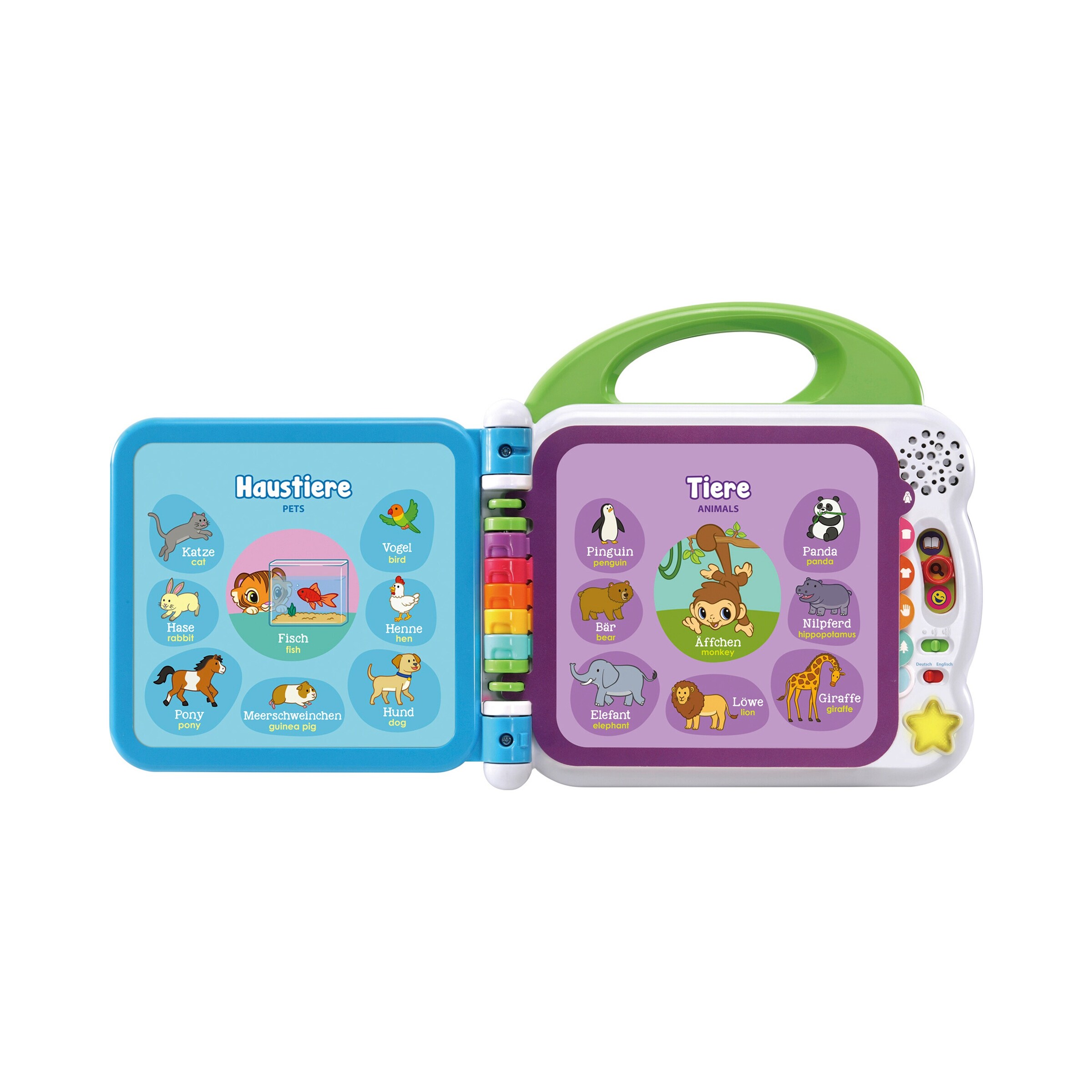 Vtech - VTech Baby Lernspaß Mein 100-Wörter-Buch blau