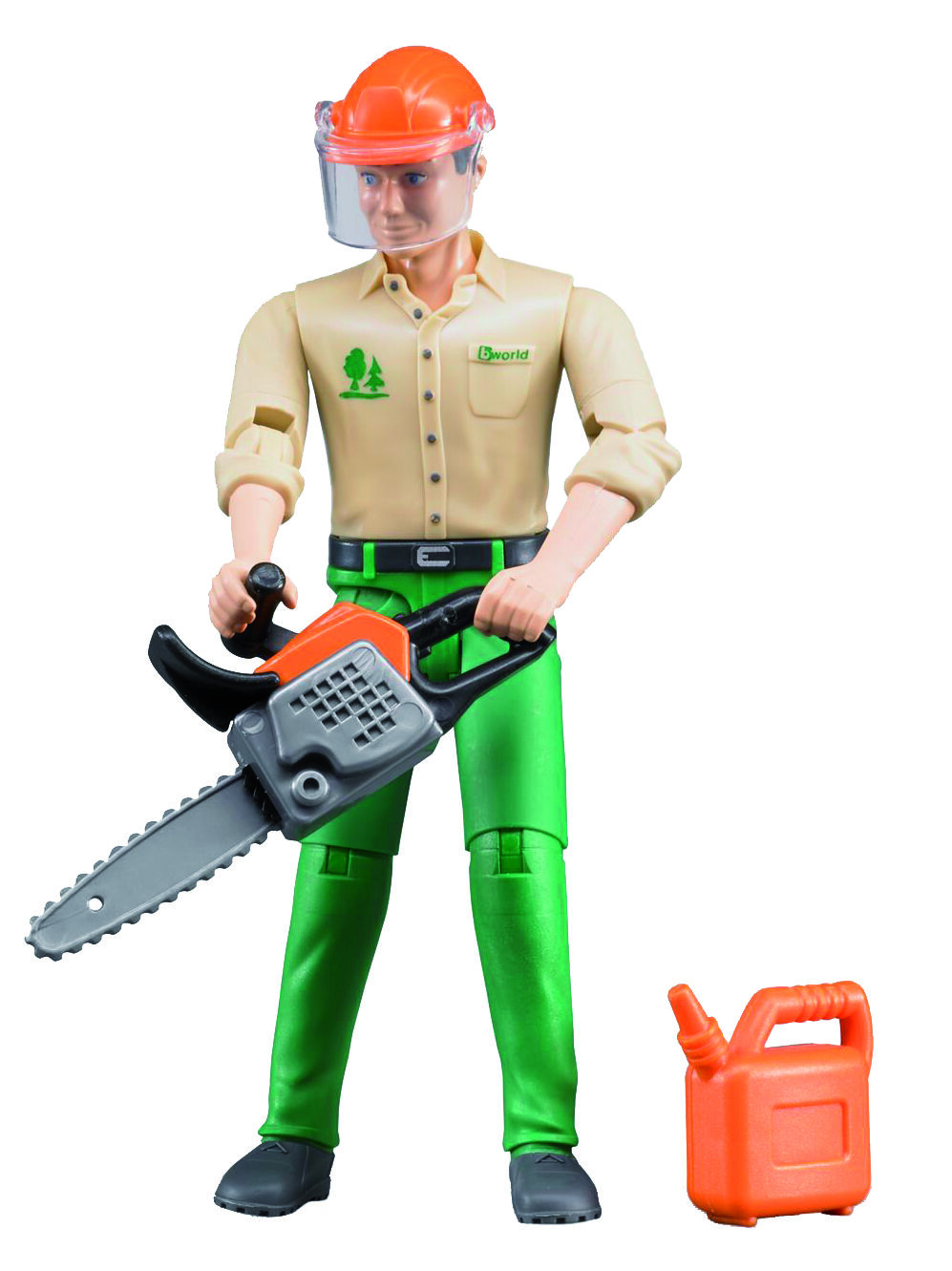 Bruder Bosbouwer met accessoires 1:16 - Accessoires