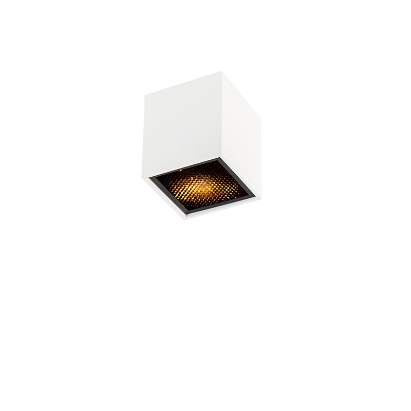 Design opbouwspot wit GU10 50mm - Qubo Honey