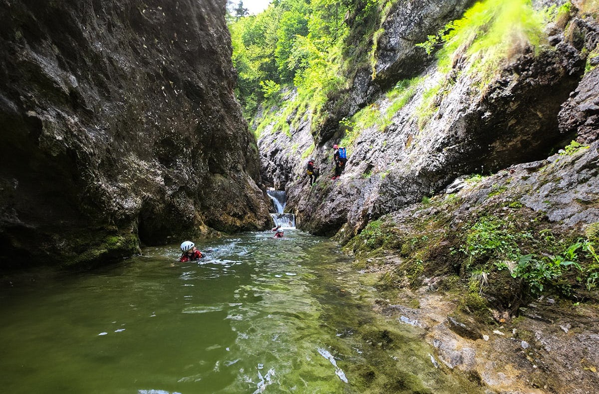 Canyoning Halbtagestour Lunz am See