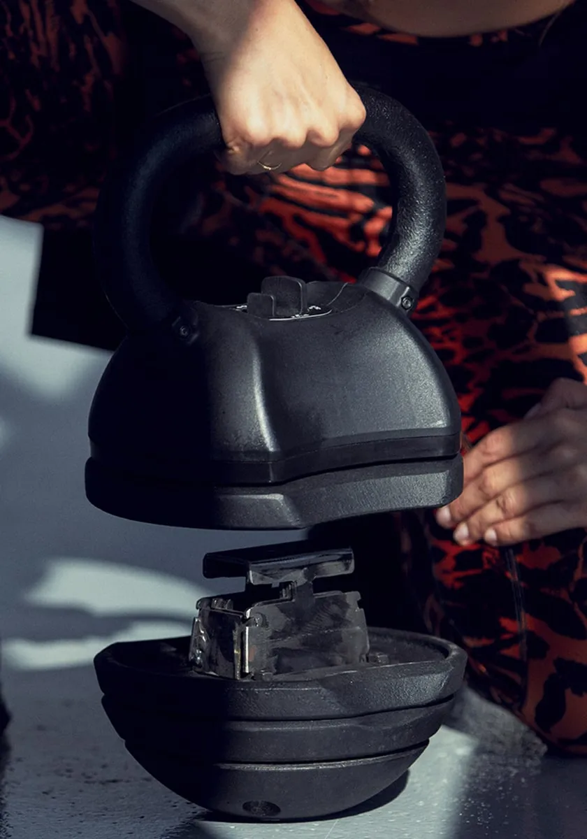 Casall Prf Adj Kettlebell 5-14kg Black
