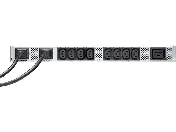 Eaton ATS 16 Netpack - Redundant switch (rackversion) - AC 208/220/230/240 V - Ethernet - output-stikforbindelser: 9 - 1U