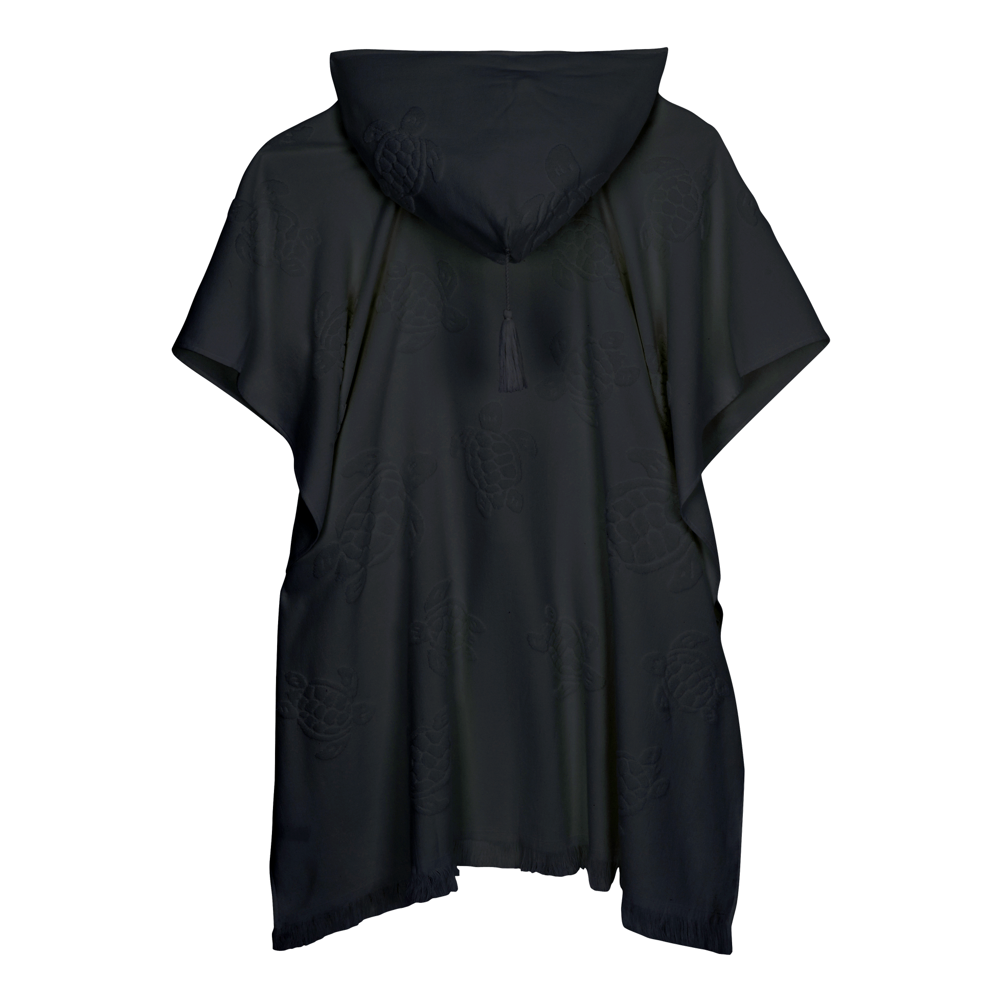 Poncho en coton organique Ronde des Tortues