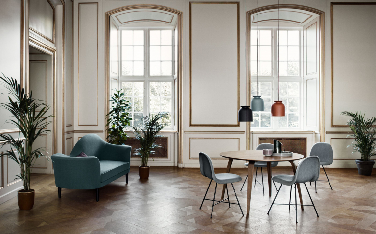 Gubi Gubi Dining eettafel Ø120 eiken