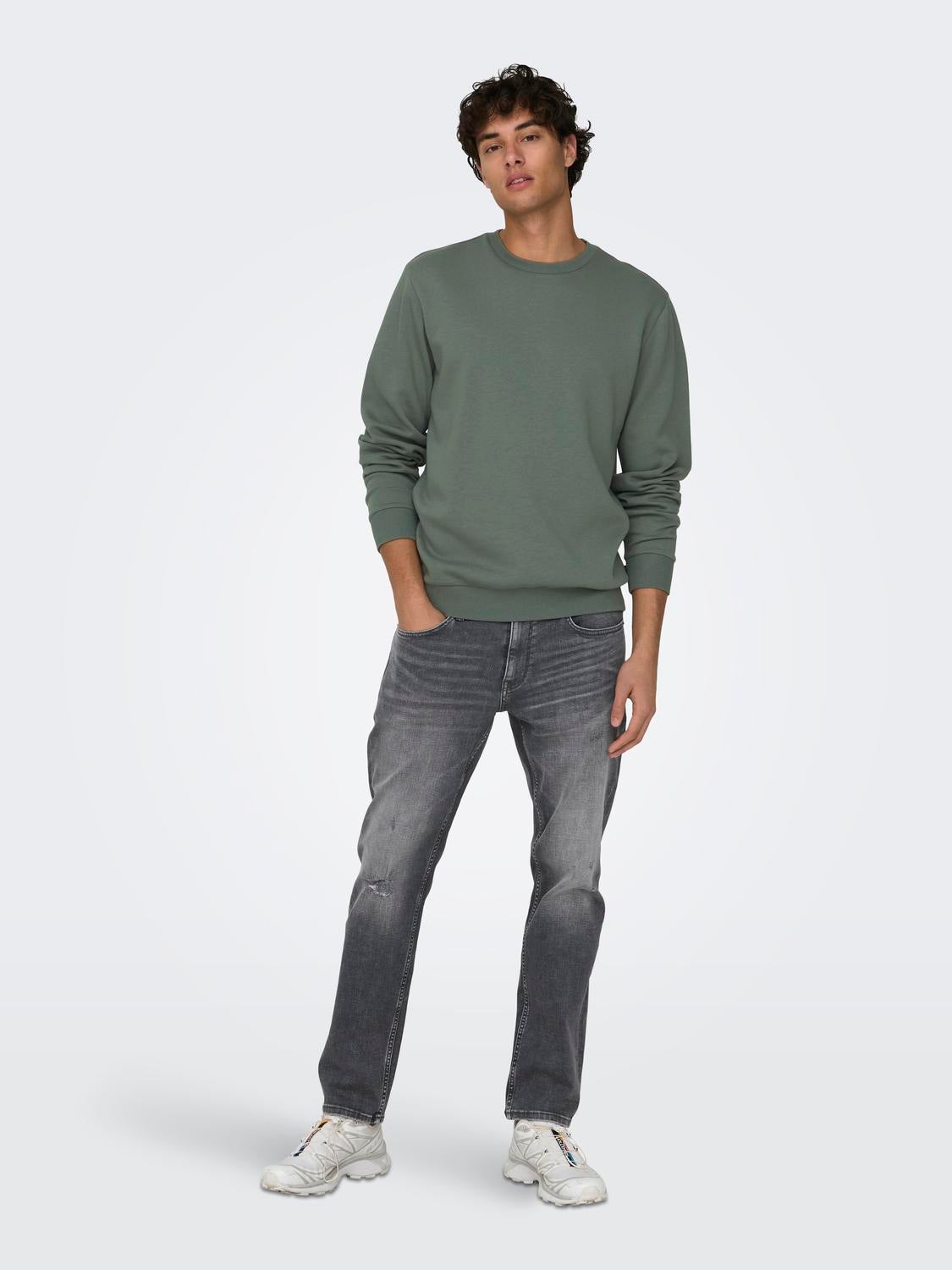 ONSCERES Sweatshirt Castor Gray