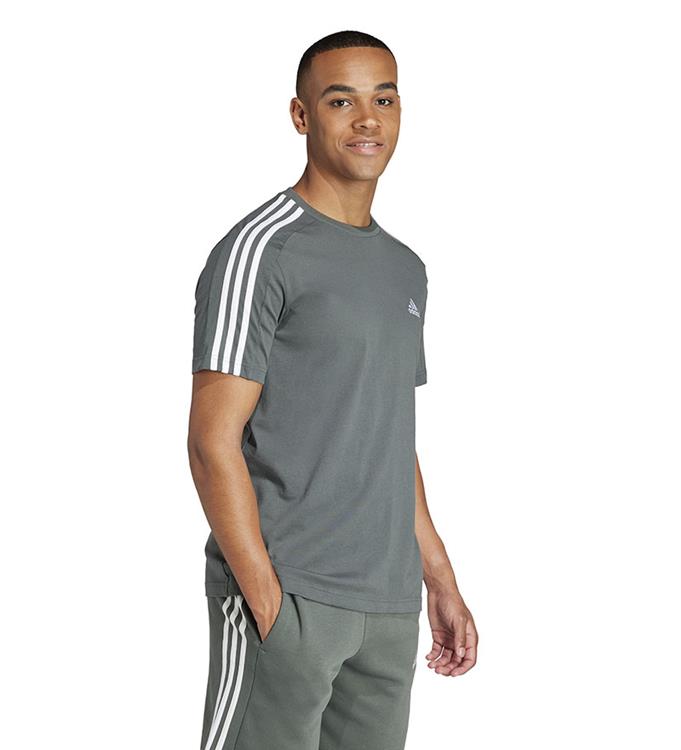 adidas Men Essentials Single Jersey 3-Stripes T-shirt
