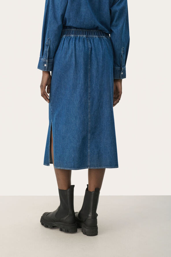 Part Two LizziePW SK Medium blue denim