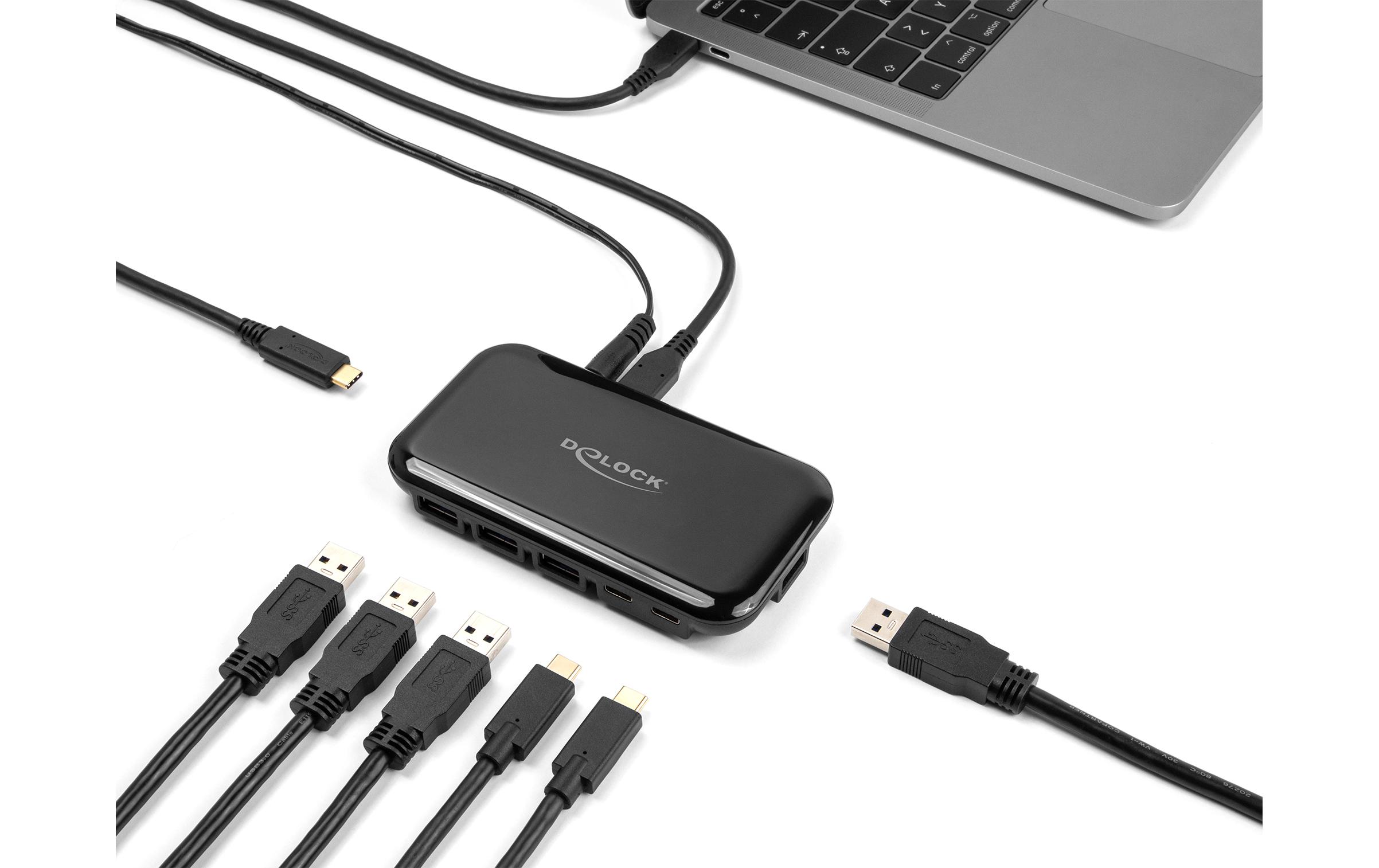 USB-Hub 7 x USB 3.1Sieben-Port-USB-C-Hub