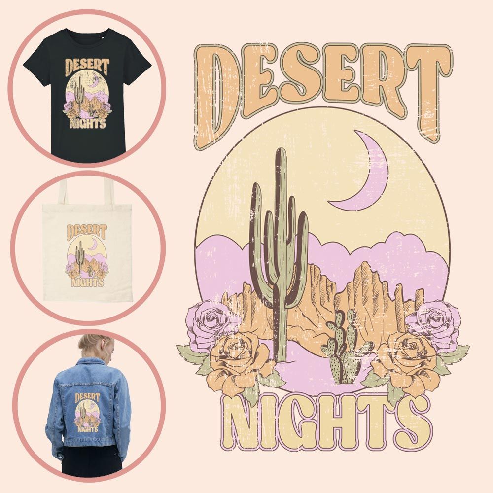 Kleding transfer Desert Nights