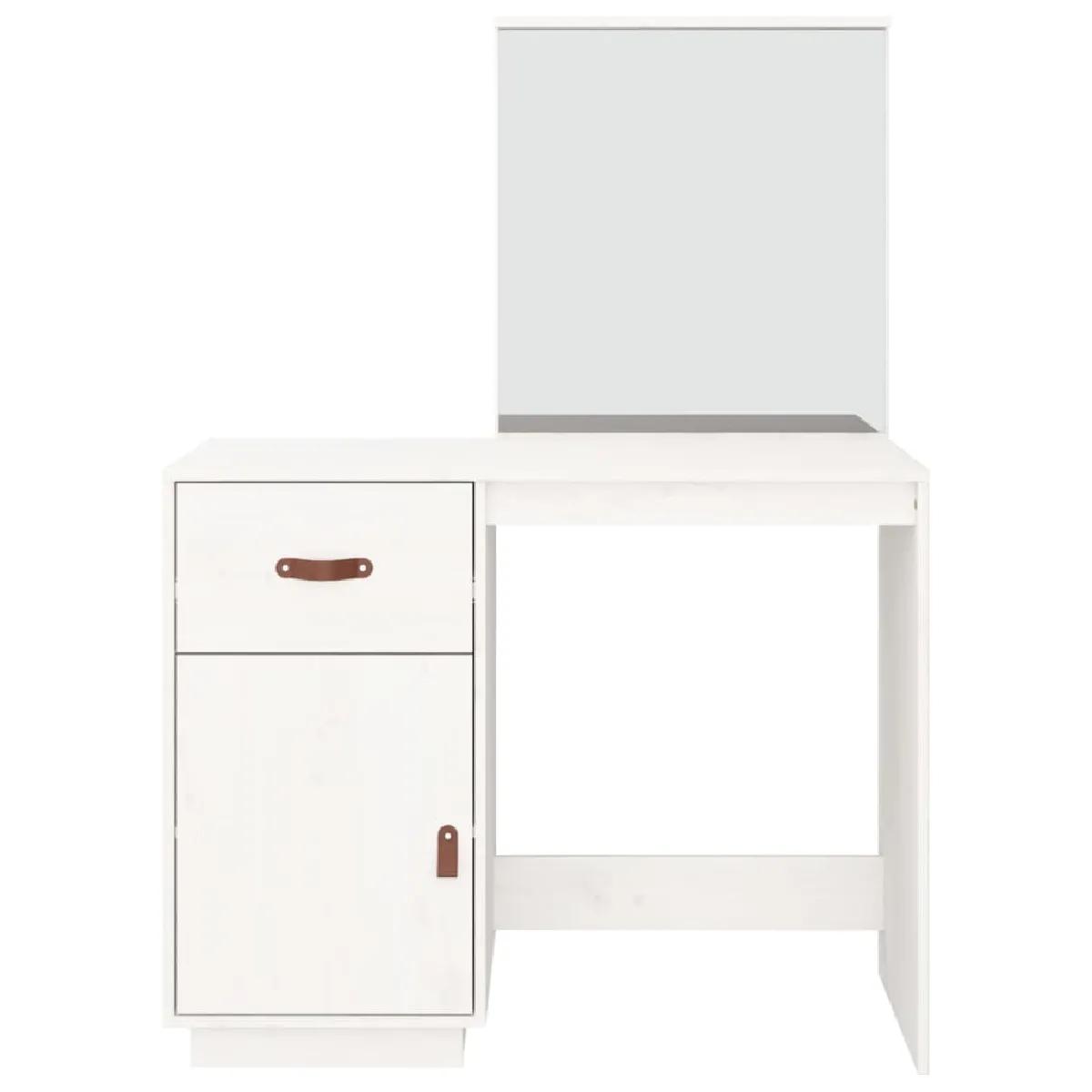 Coiffeuse Helloshop26 - Blanc