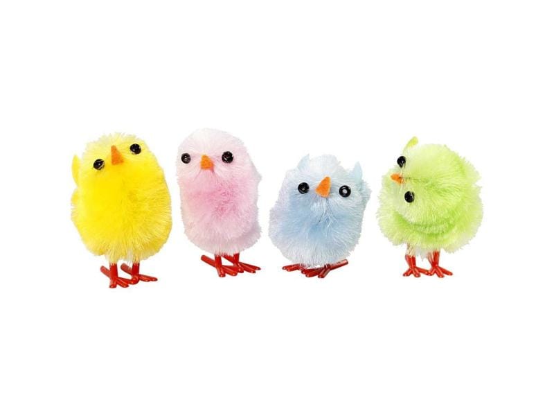 Creativ Company Osterküken 4 Farben à 3 Stück Osterküken