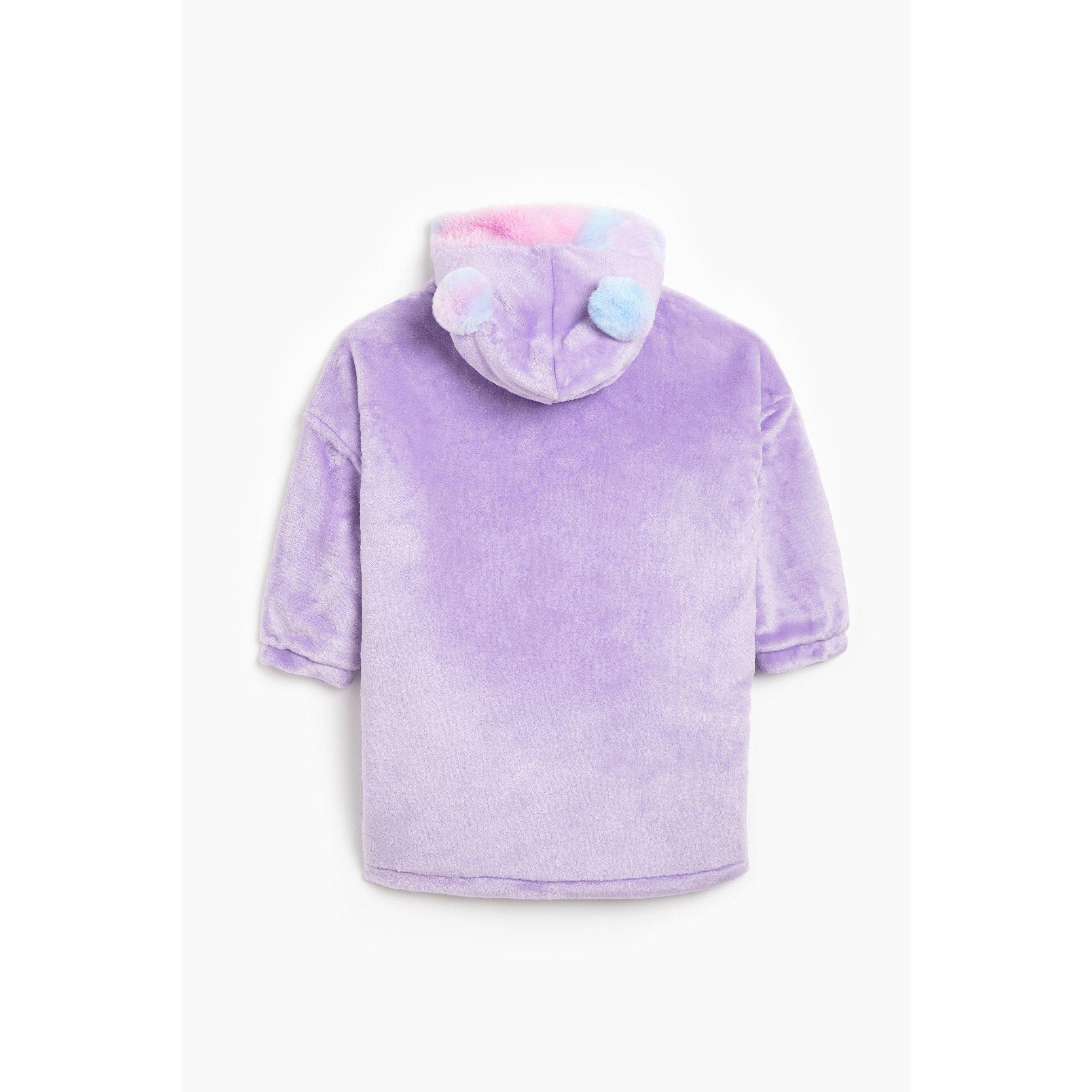 Be You Girls Luxury Purple Snuggle Hoodie