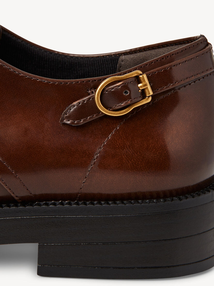 Lage schoen - bruin