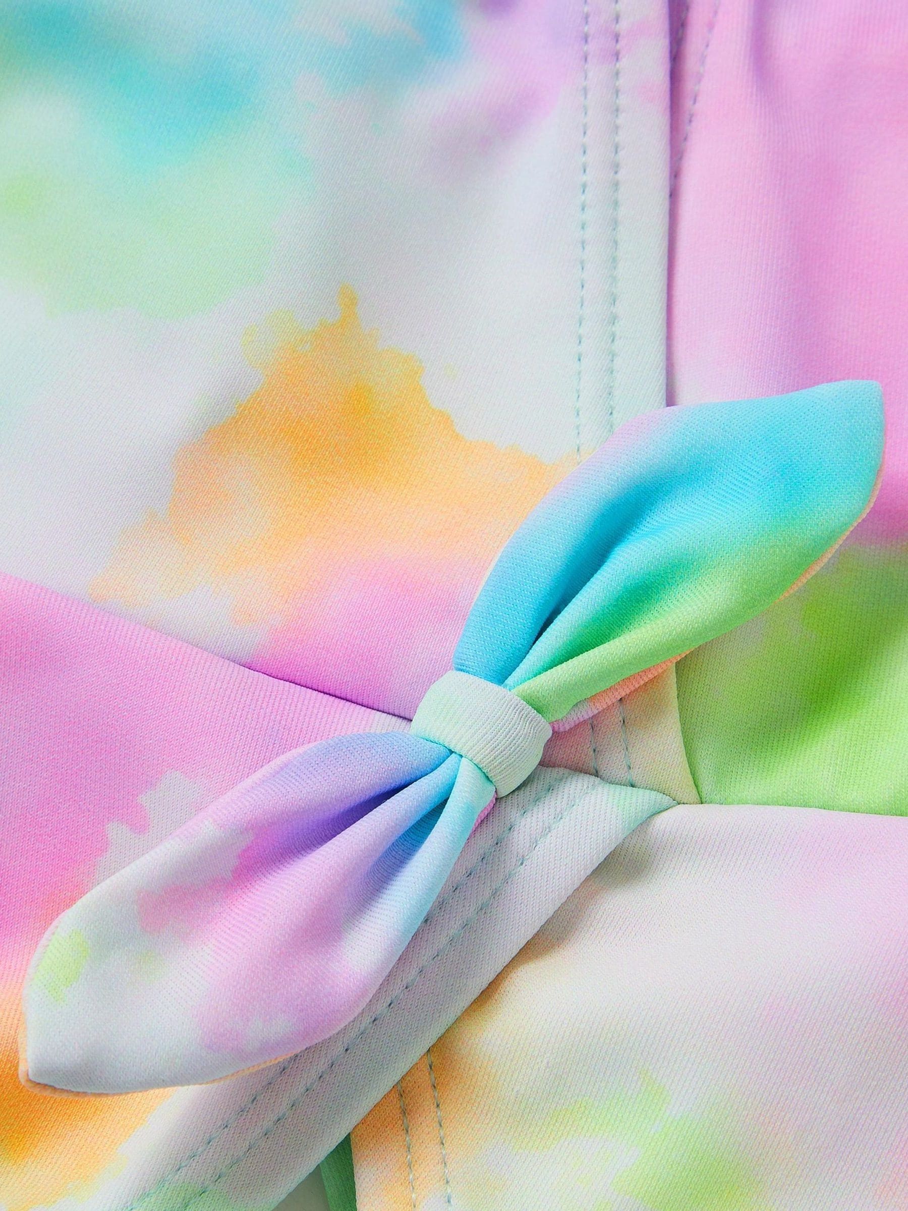 Monsoon - Badpak met uitsnijding en tie-dye