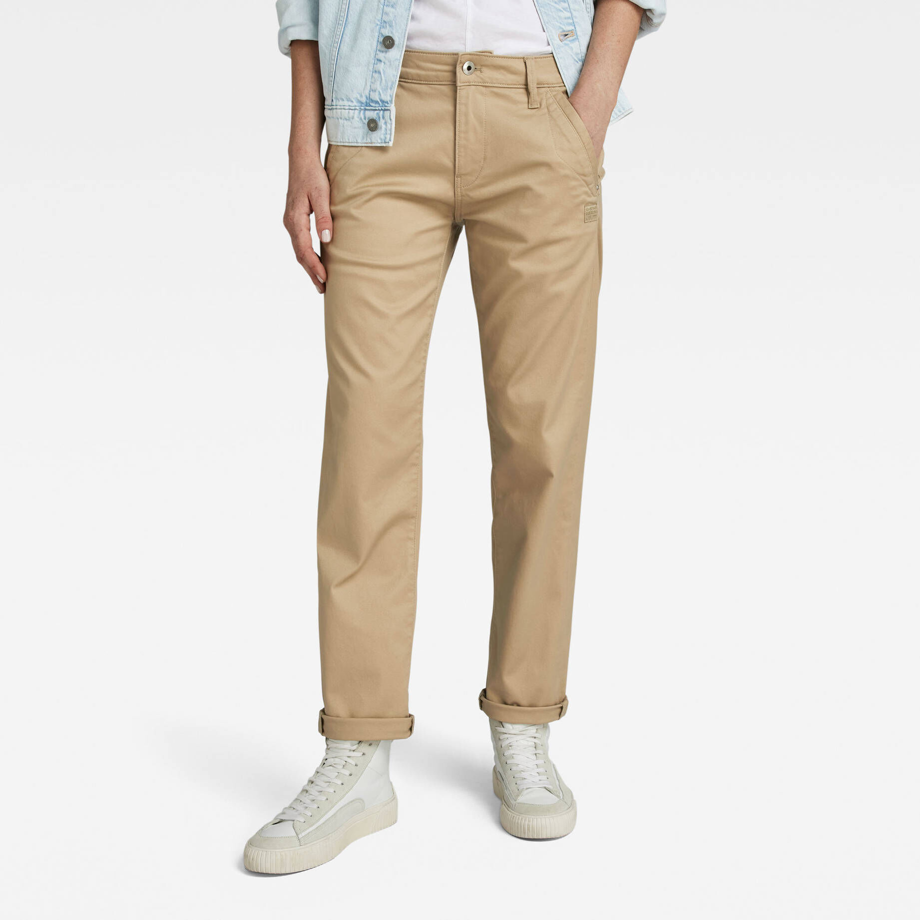 G-Star RAW| Damen Chinohose KATE BOYFRIEND