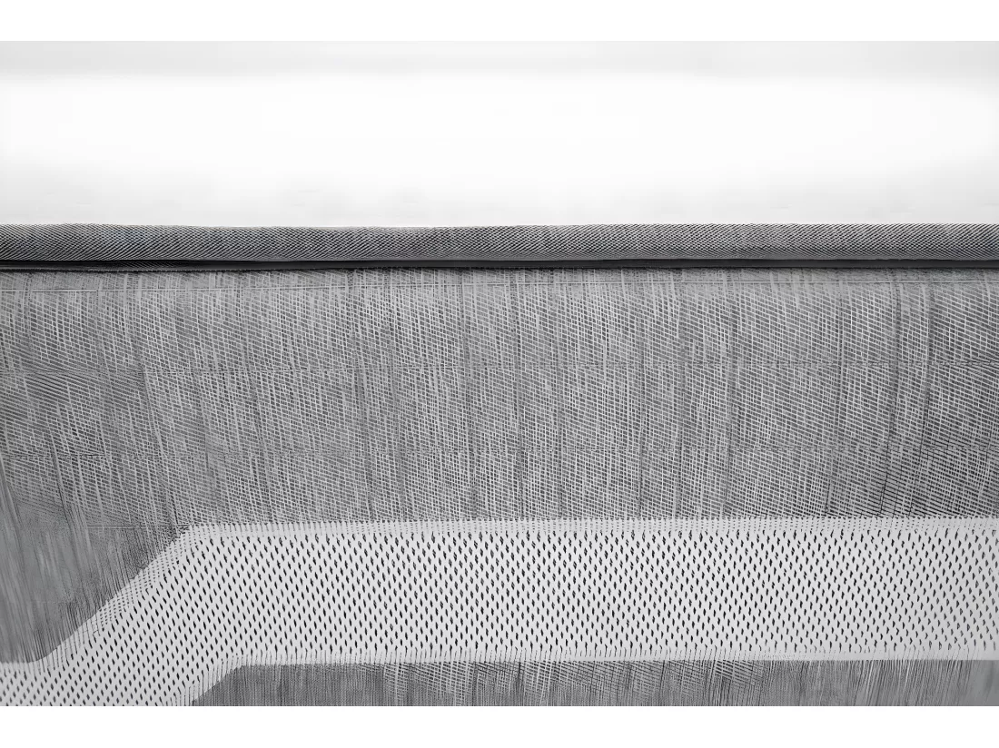 Matelas Select 160x200 Ressorts ensachés – 26cm et 2 Oreillers viscoélastiques 60x60cm