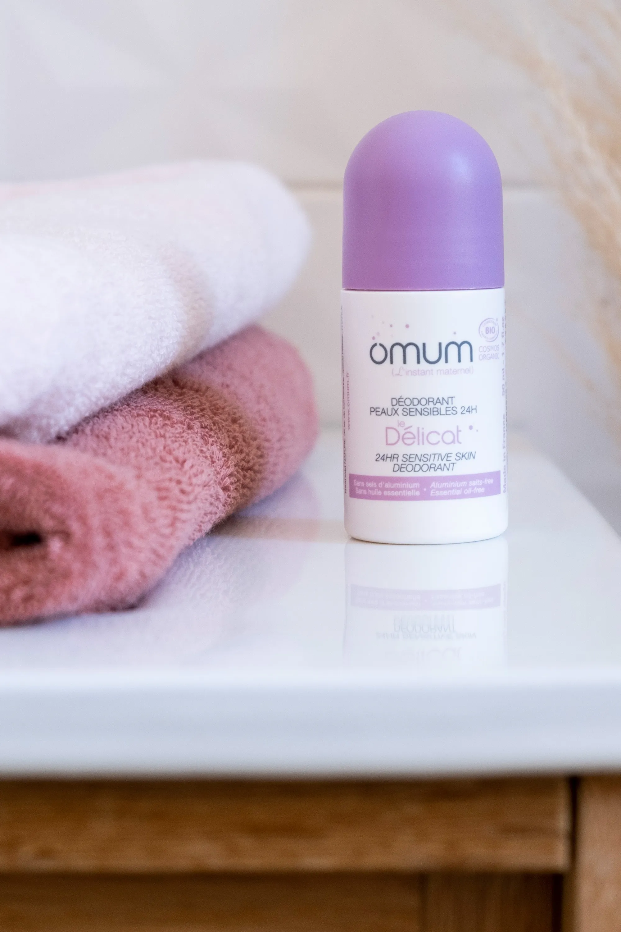 Omum Déodorant peaux sensibles 24h Le Délicat-50 ml
