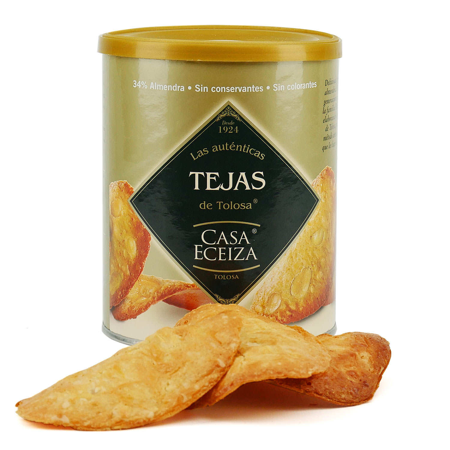 Tuiles aux amandes (Tejas de Tolosa)