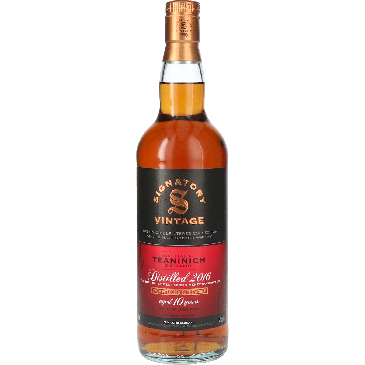 Teaninich 10 Years 2016 Signatory Unchill 70 cl