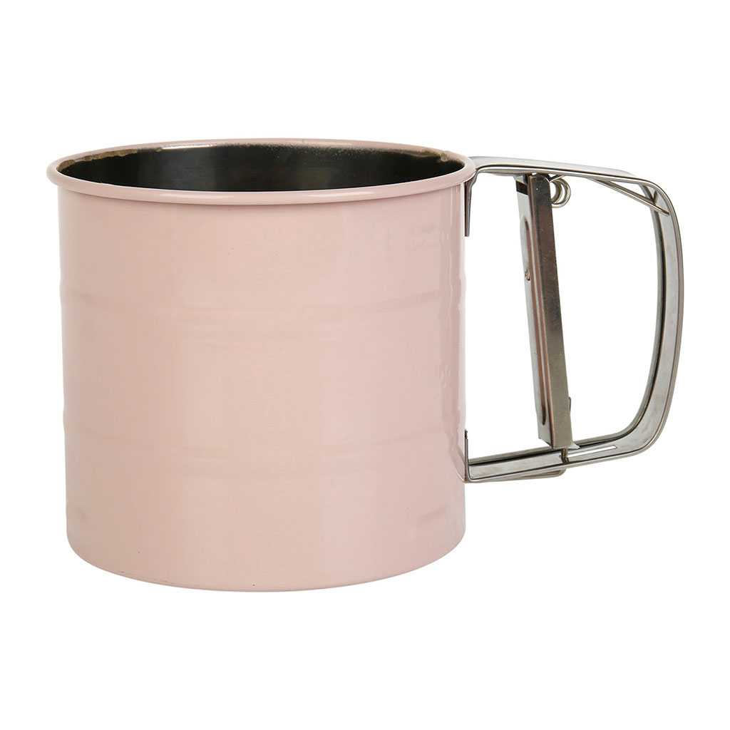 Tamis de cuisine inox rose 9.5x10.5cm - NOEMIE HONIAT