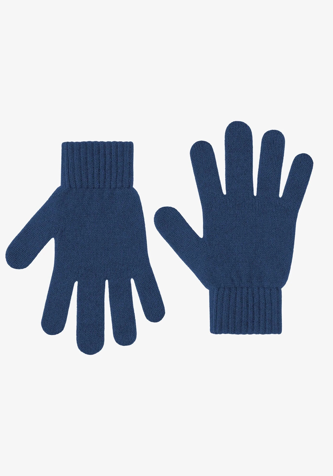 Colorful Standard Merino-Wollhandschuhe Marine Blue