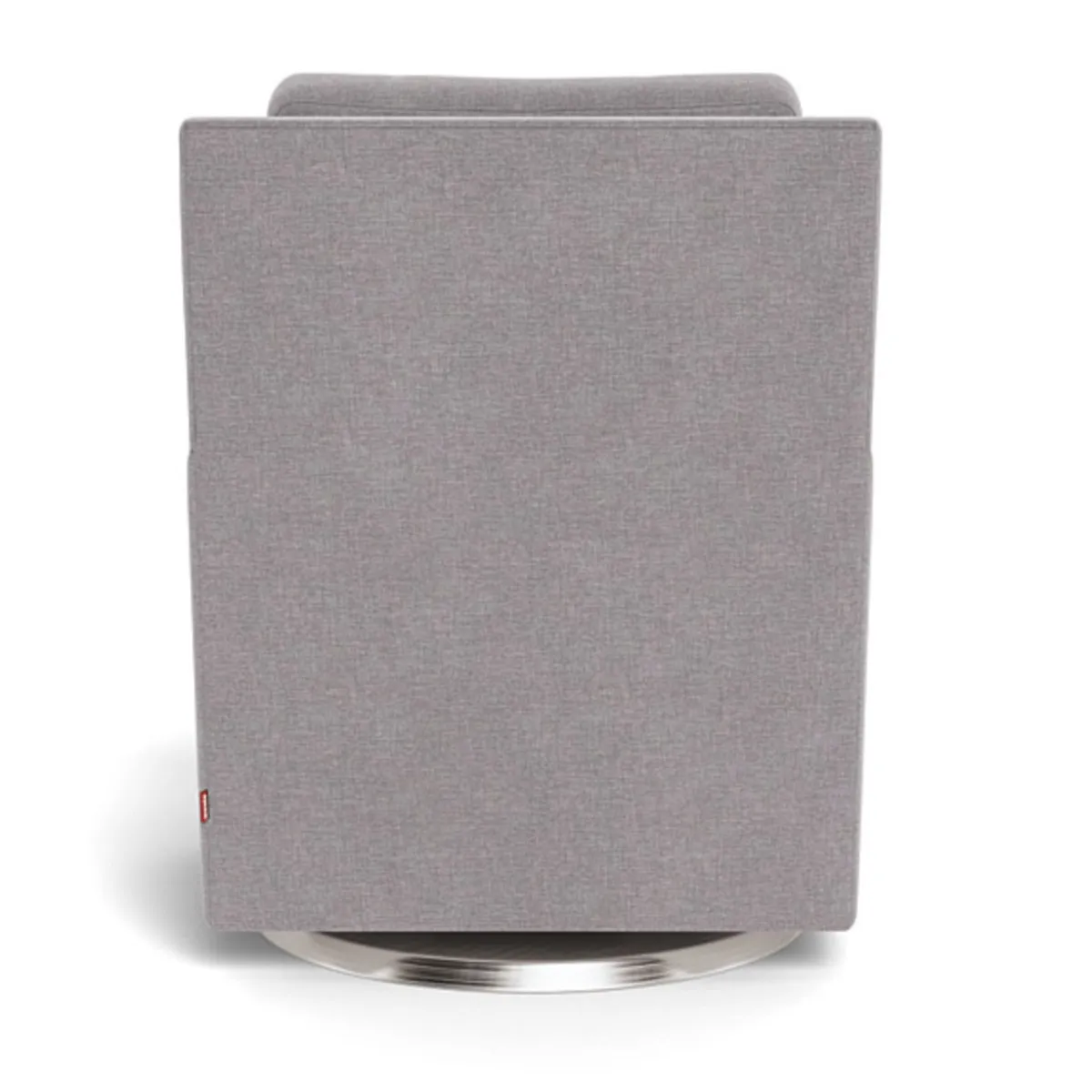 Monte Fauteuil Berçant et Pivotant Como - Pebble Gris  Argent