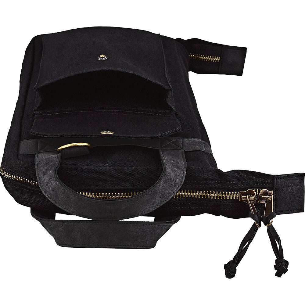 Meinl MWSBK Waxed Canvas Classic Black luxe drumstokkentas