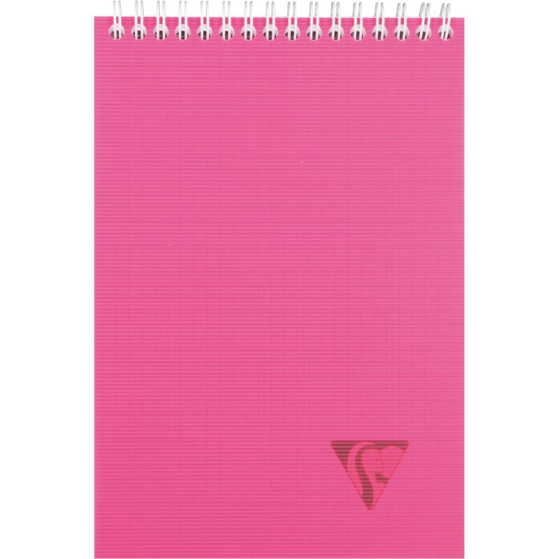 Bloc de bureau Linicolor Clairefontaine 14,8 x 21 cm spirale couleurs aléatoires - 5 x 5 - 80 feuilles