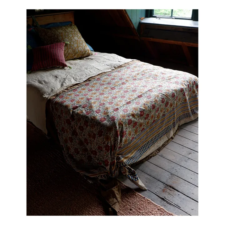 Doing Goods Plaid en coton Evy | Ecru