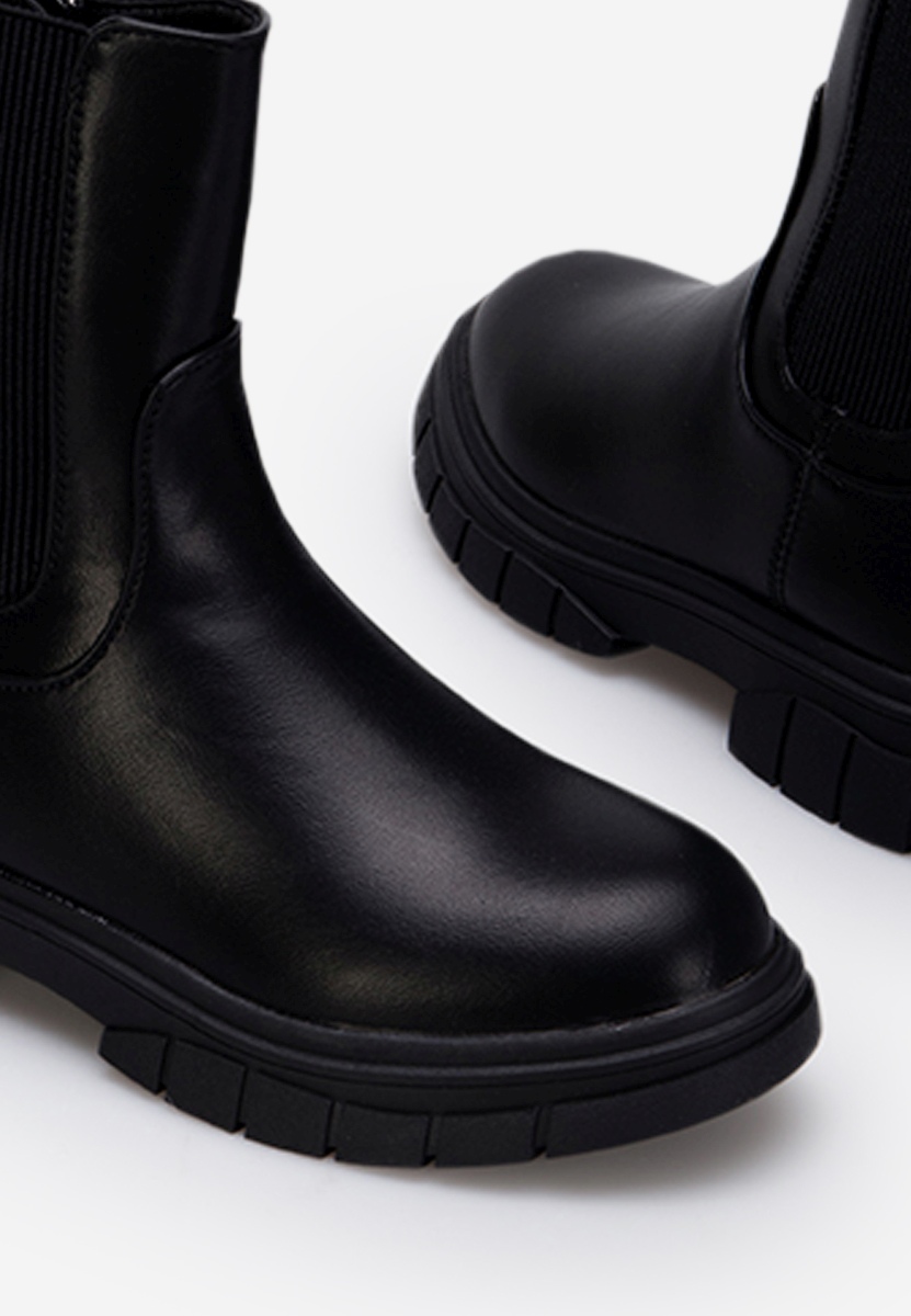 Bottines enfants noires Salerna B