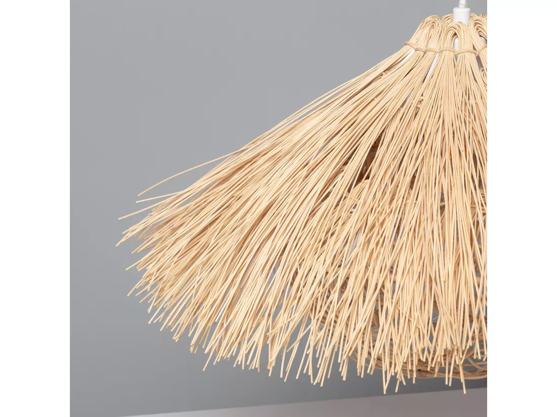 Suspension Rotin Shiyan Naturel