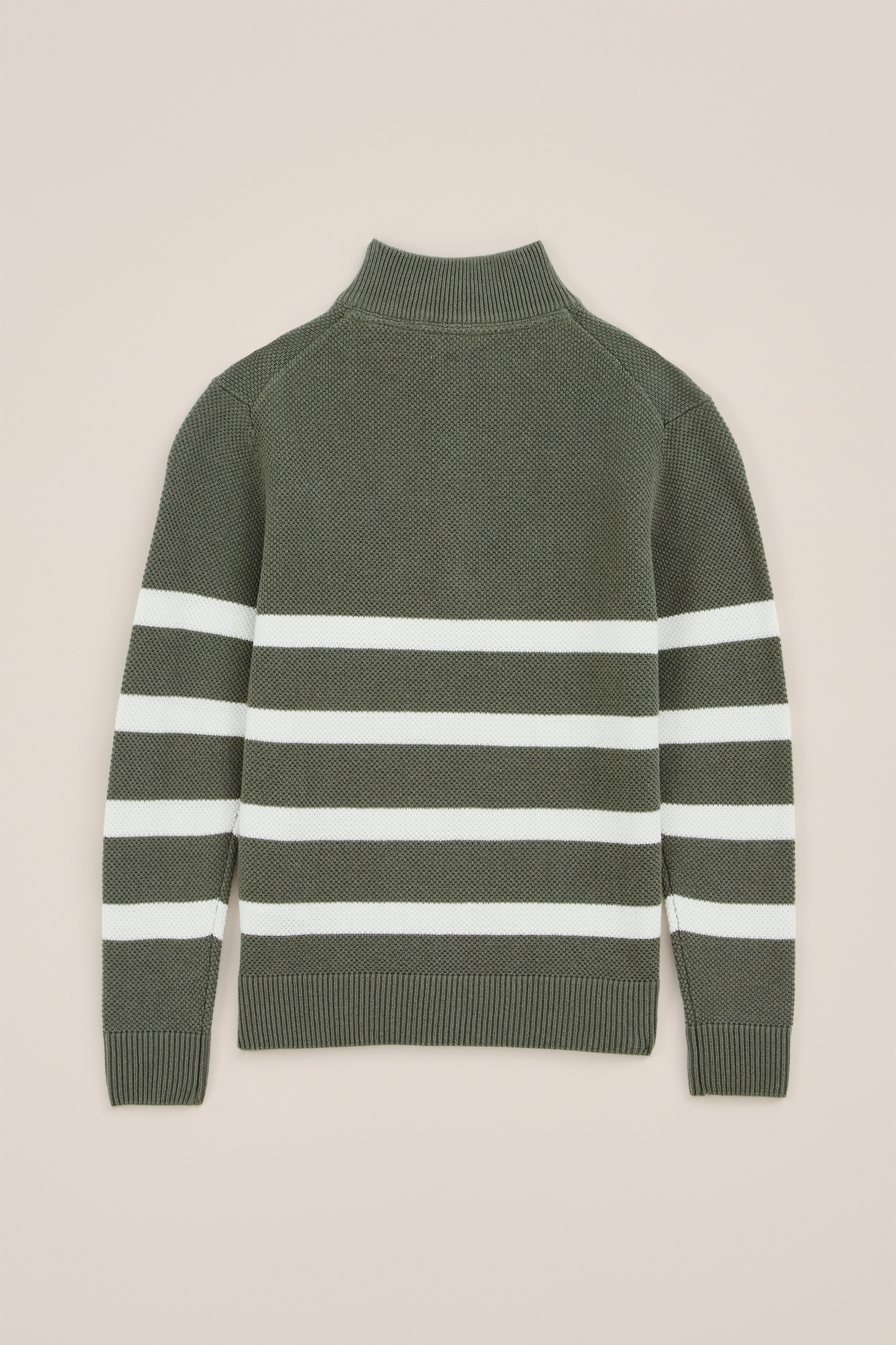 Jongens trui met structuur Blue Ridge Khaki