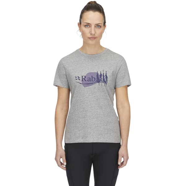 T-shirt RAB TUKU BLOC TEE W GREY MARL