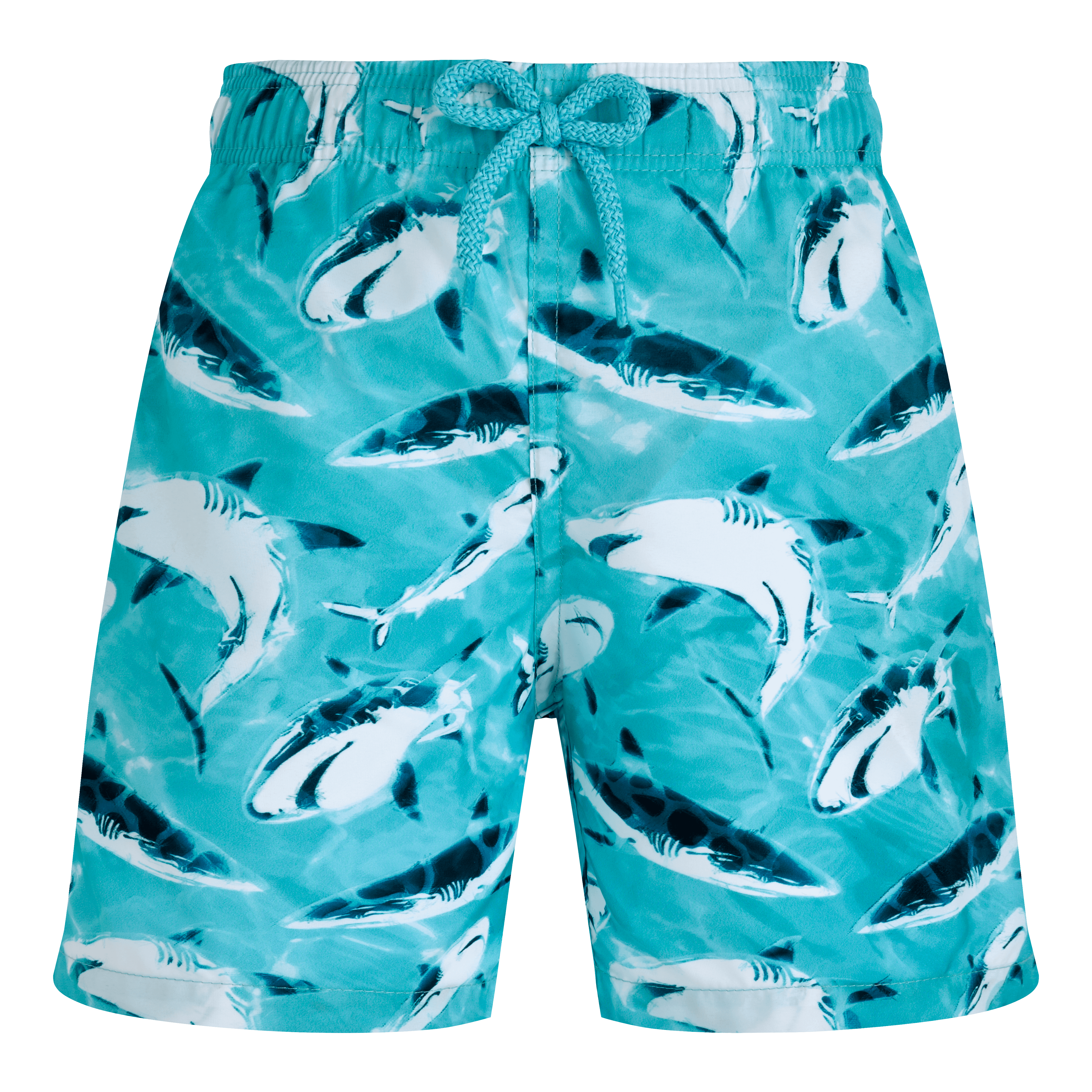 Maillot de Bain Garçon Ultra-Léger et Pliable Requins