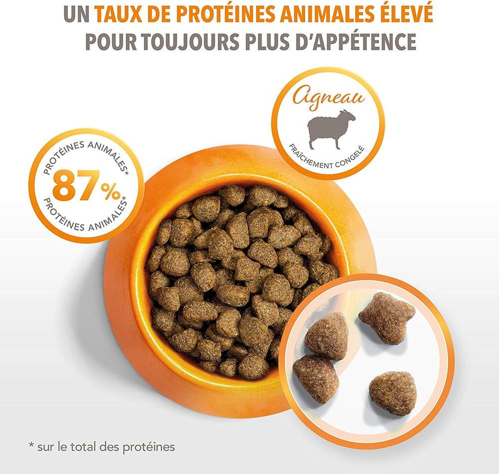 Croquette vitality chat adult agneau 10kg